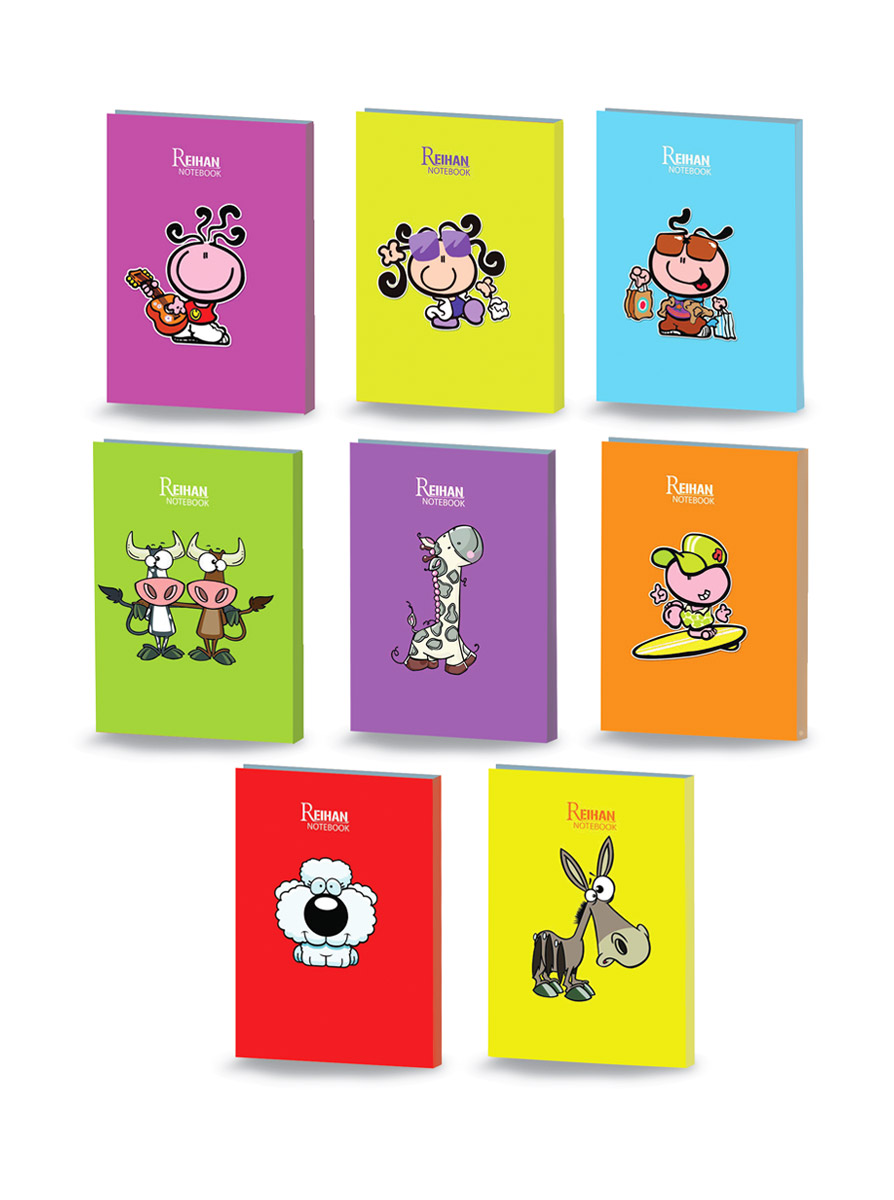 دفتر تحریر فانتزی شخصیت سازی (50 برگ)