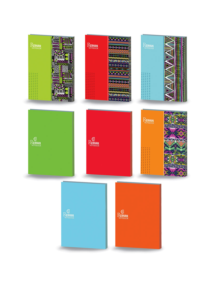 دفتر تحریر کلاسیک بازی رنگ (100 برگ)