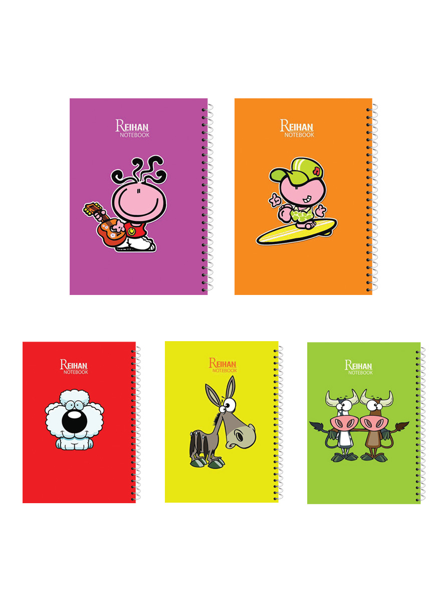 پخش عمده دفتر مشق فانتزی سیمی شخصیت سازی (50 برگ)