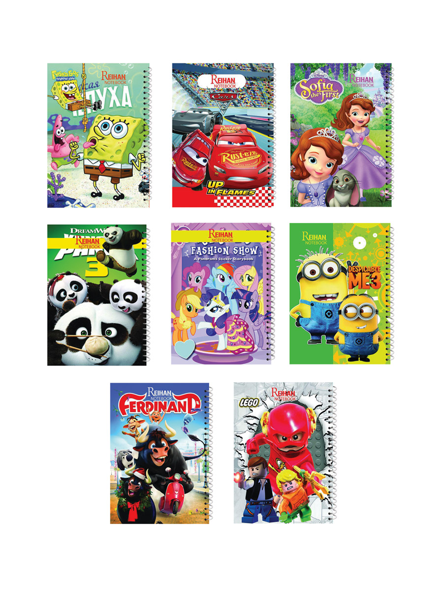 دفتر طلقی فانتزی – فنرتک (50 برگ)