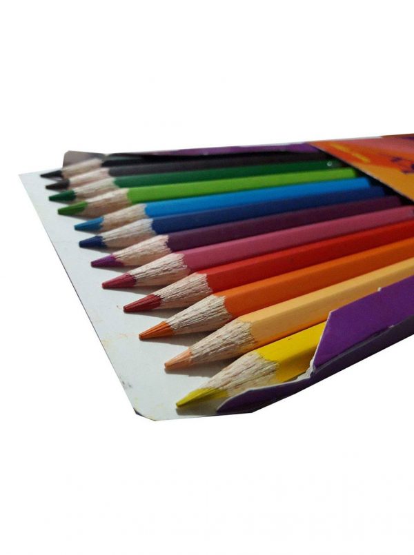 فروش عمده مداد رنگی 12 رنگ لوکی (Looky)