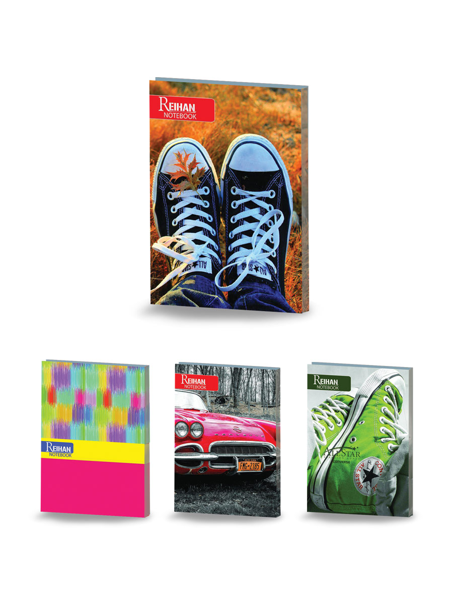 پخش عمده دفتر تحریر طرح اسپرت کلاسیک (50 برگ)