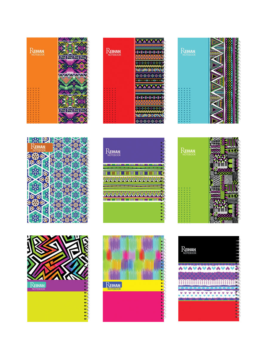 فروش عمده دفتر کلاسیک اسپرت سیمی (100 برگ)