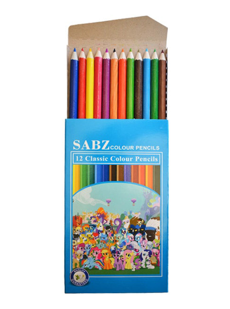 sabz-12coloured-pencil1 مداد رنگی روزنامه ای سبز