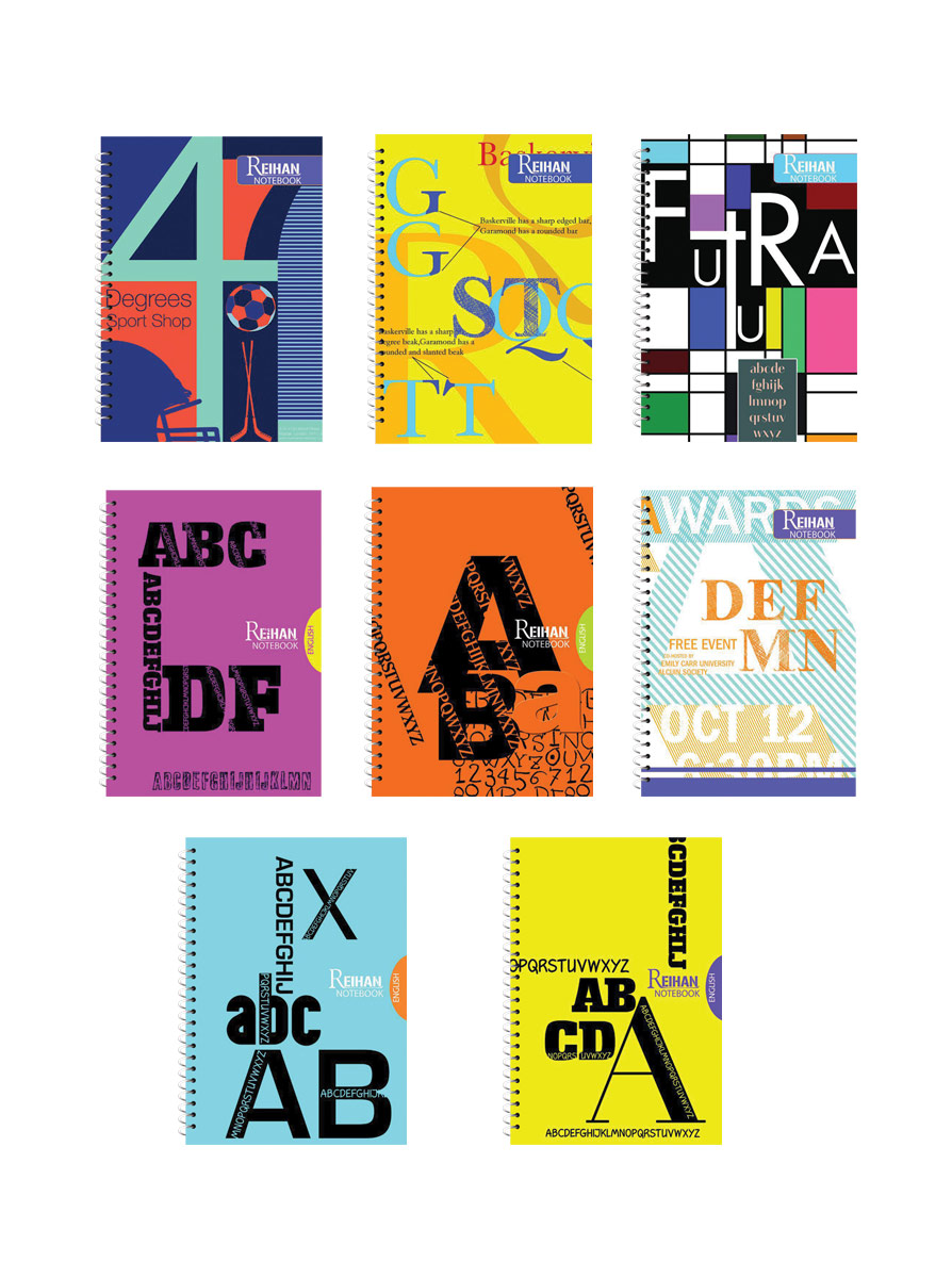 فروش عمده دفتر دوخط انگلیسی سیمی (50 برگ)